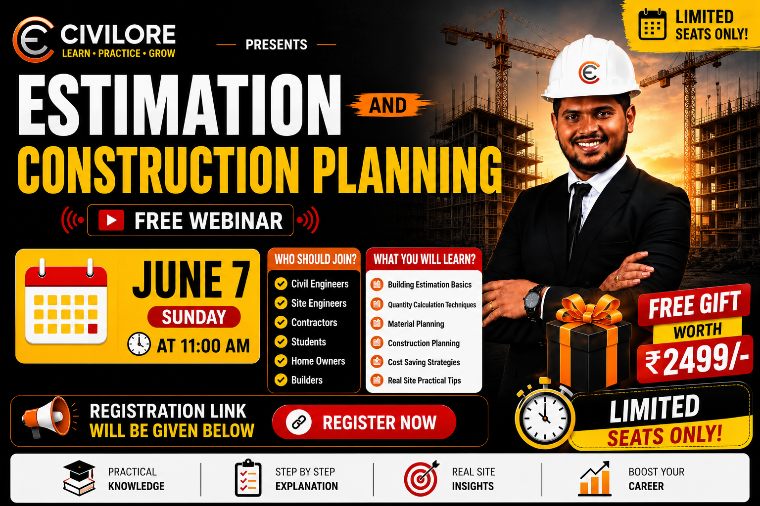 Estimation & Construction Planning Webinar