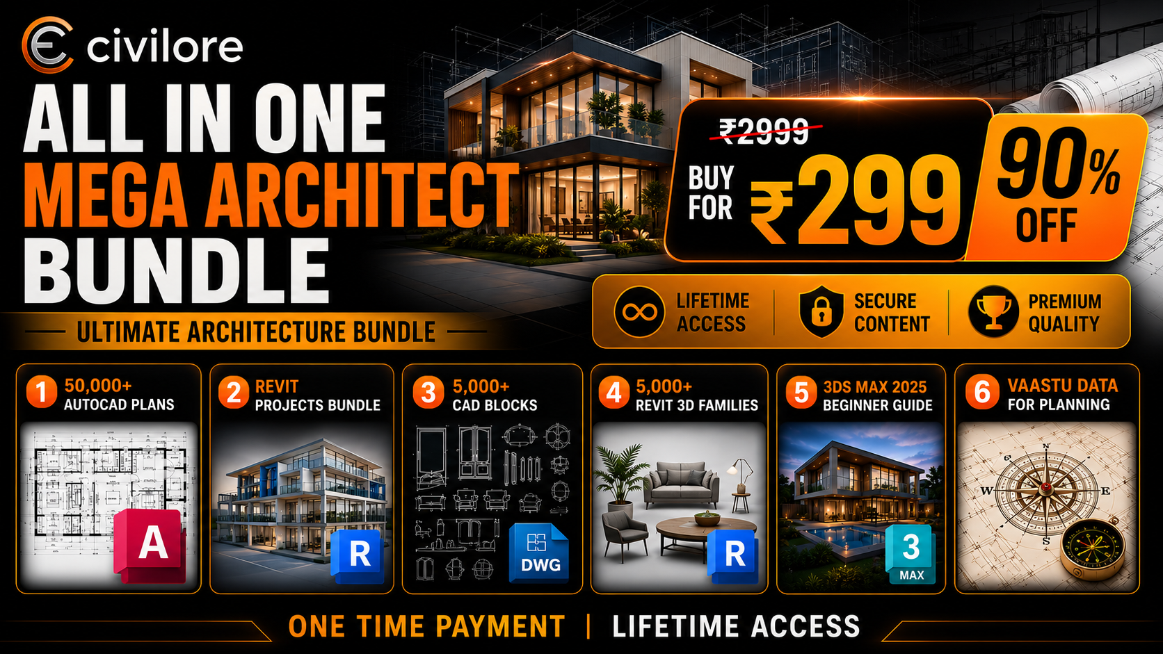 ALL IN ONE MEGA ARCHITECT BUNDLE