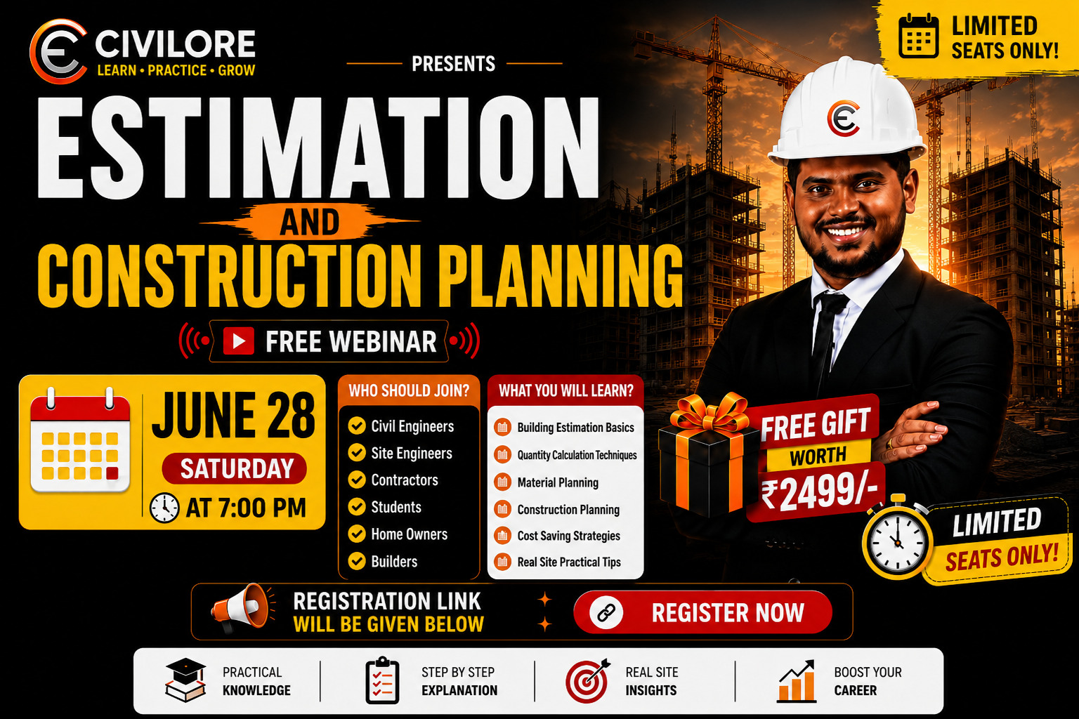 Estimation & Construction Planning Webinar
